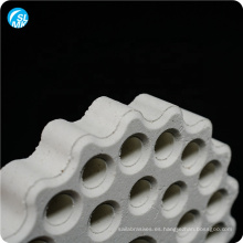 Componentes de porcelana refractaria Cerámica de mullita Piezas calefactoras de cerámica dsc